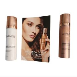 Luminess Airbrush Spray Foundation Set - Light Warm 060 Sprays Only No Brush