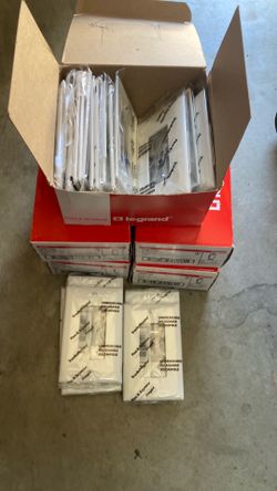 Legrand Single Decora Wall Trim Plates