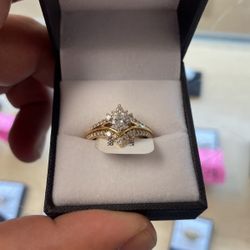 14k Diamond Ring 
