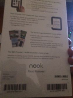 New nook tablet never used