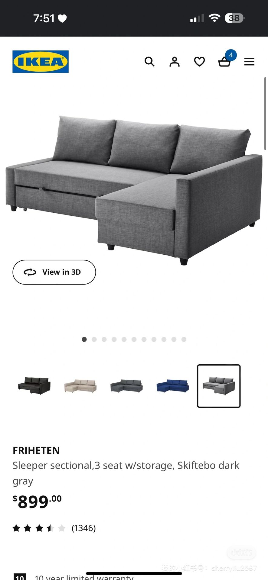 IKEA Sofa Queen Bed