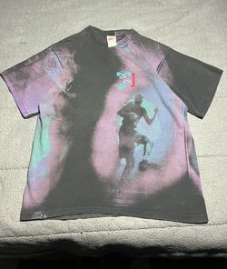 Vintage Nike Air Jordan All Over Print Shirt 90s Grunge 