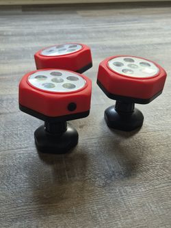 LED Battery Operated Work Lights - 3 Total
