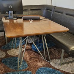 Dining Room Table, Bench + Wooden Bench