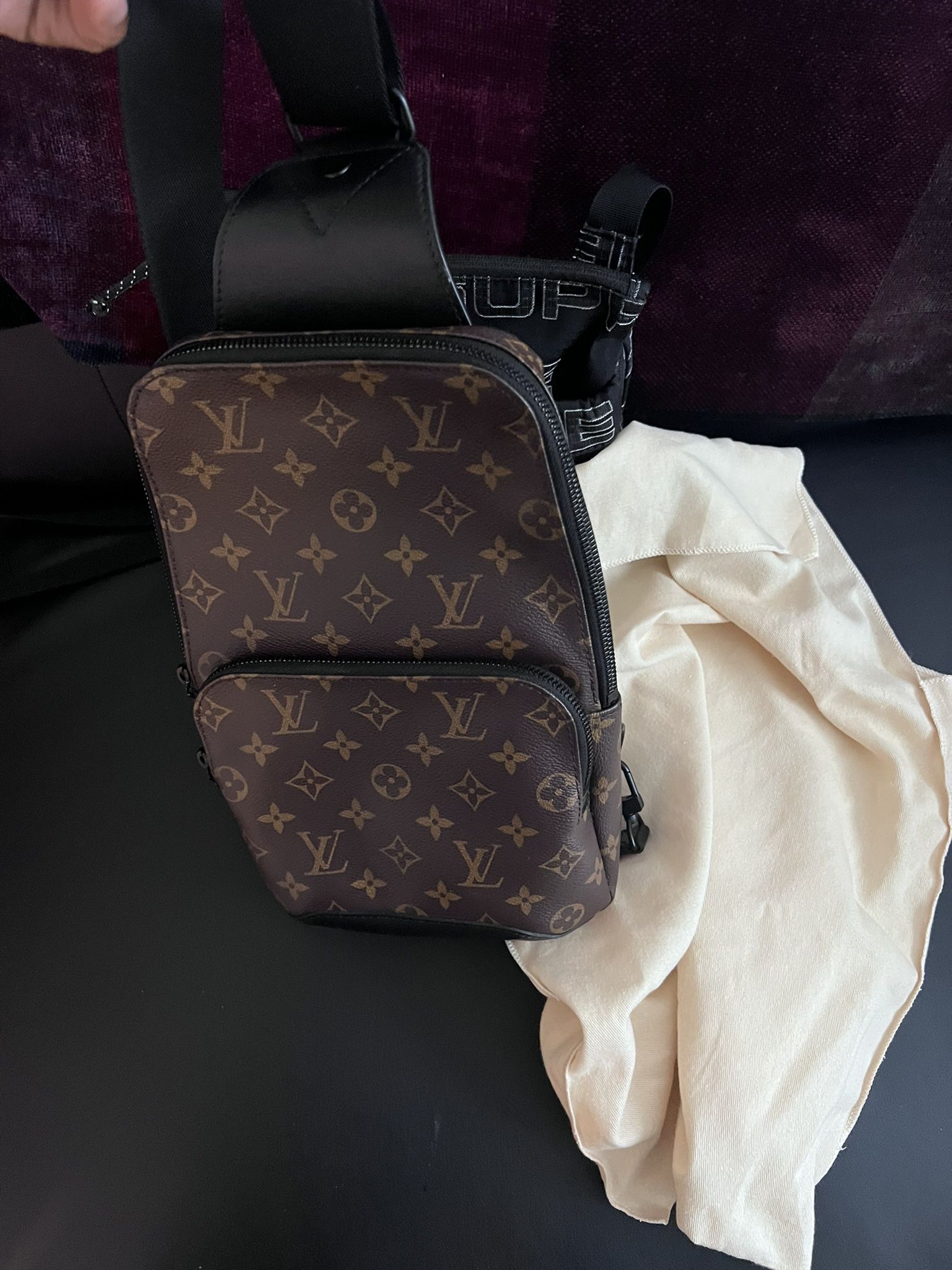 Louis Vuitton Cross Bag Monogram Print 