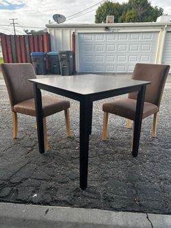 Small Dining Table with 2 Chairs