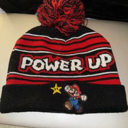 Nintendo Super Mario Boys Power Up Beanie One Size