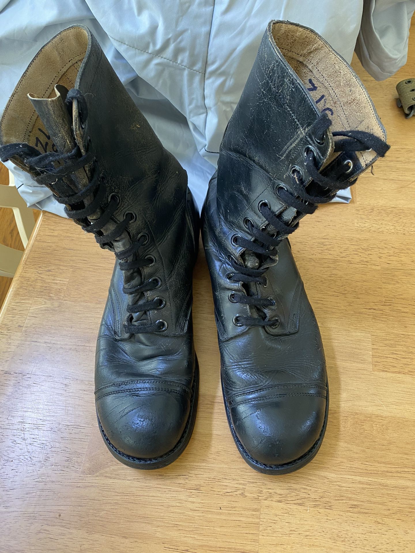 Vintage Army Boots