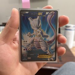 Mewtwo EX 157/162 Full Art Ultra Rare BREAKTHROUGH Foil Pokemon Card Mint