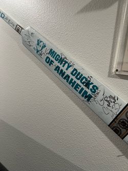 Mighty Ducks of Anaheim Signed Hockey Stick