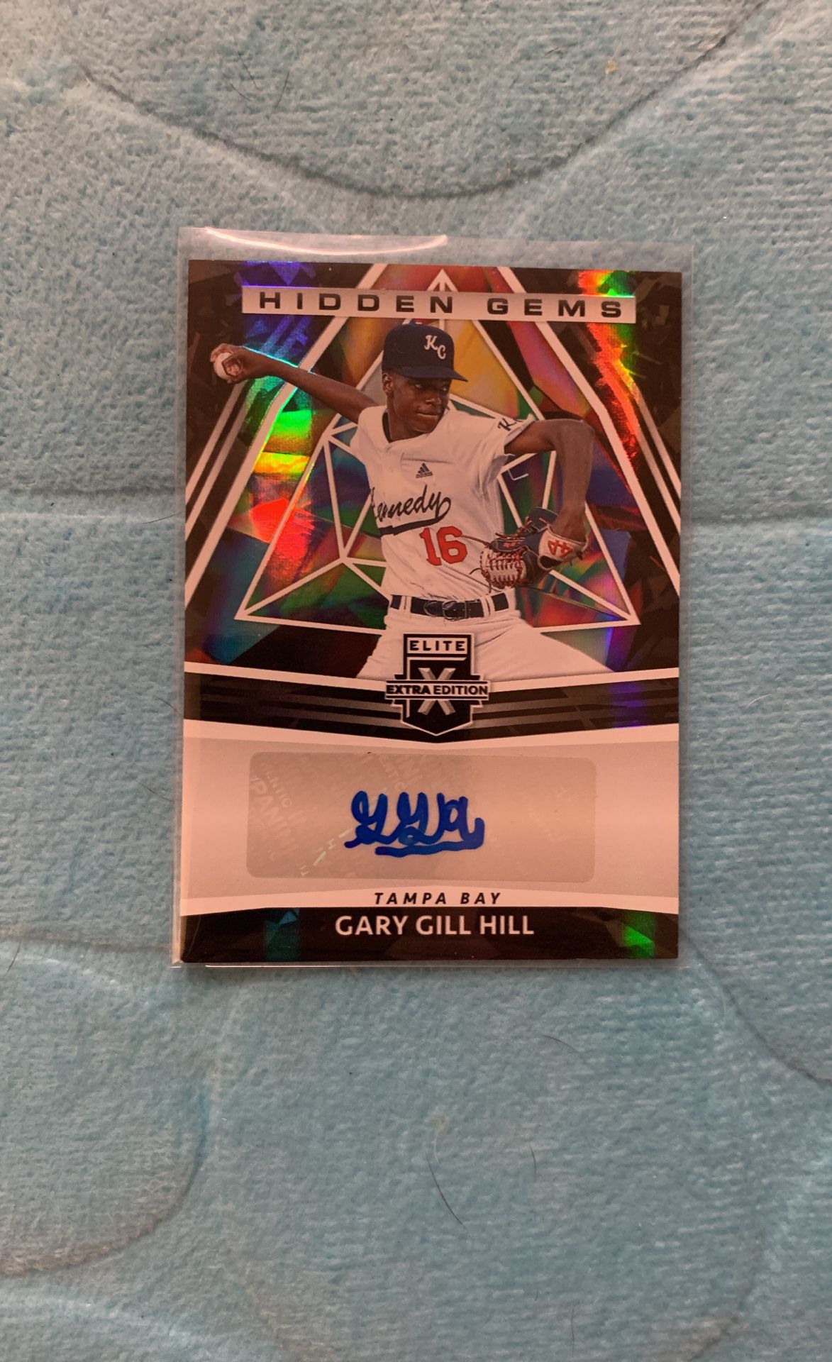 2022 Panini Elite Extra Edition Gary Gill Hill #HG-GH Autographed Hidden Gems Card