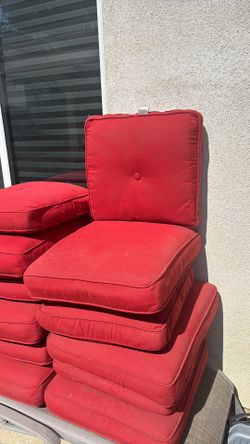 Outdoor cushions