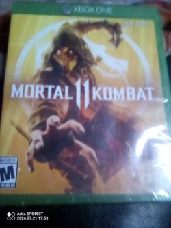 XBox One  Mortal Kombat Brand New still in case and plastic