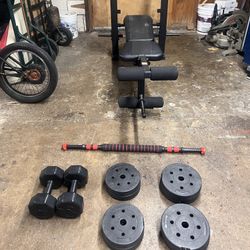 Weight Bench.