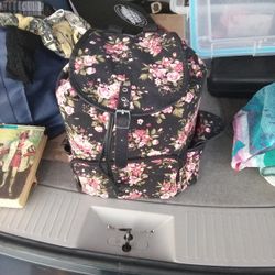 Floral Backpack 