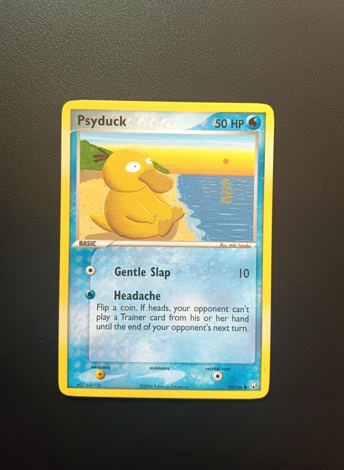 Pokemon Card Psyduck # 70/109