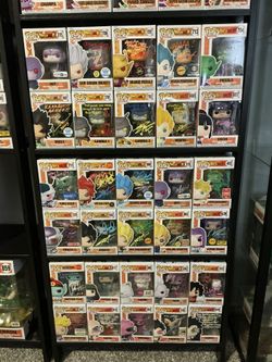 Signed Dragon Ball Funko Pops