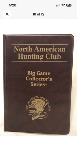 NAHC North American Hunting Club Big Game Collectors Series Bronze Coins