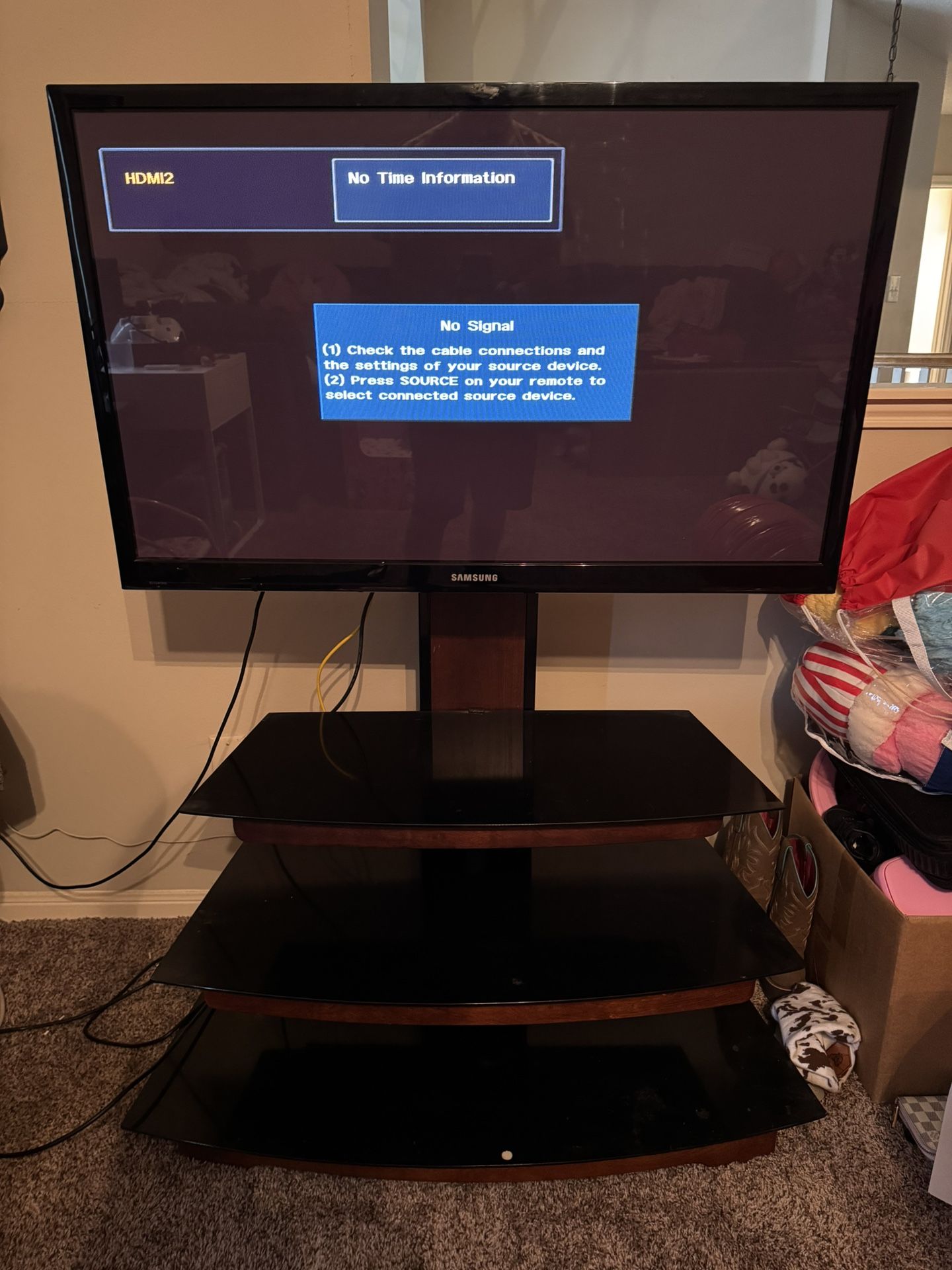45” samsung tv with stand 