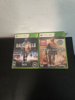 Look at Description Xbox 360 Games Bundle – Battlefield 3 & Call of Duty: Modern Warfare 2