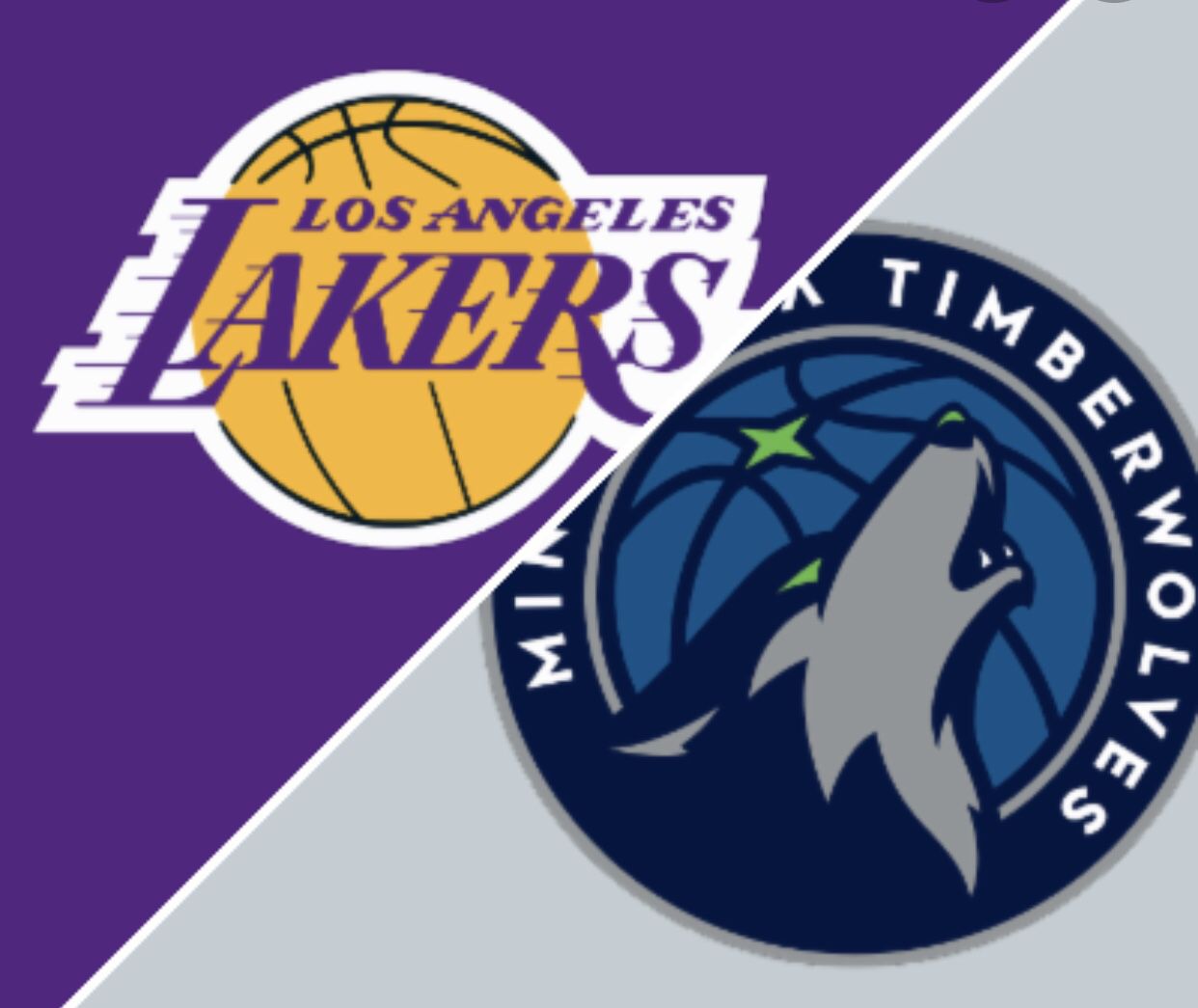LA Lakers vs. Minnesota Timberwolves- Tickets for Sunday, 12/8 @ 6:30pm