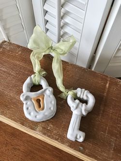 Ceramic Lock & Key