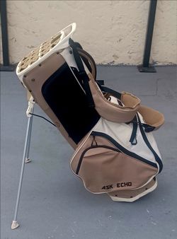 ASK ECHO St-Lock Mecha 14-Way Dividers Quiet Hybrid Stand Golf Bag Men & Women