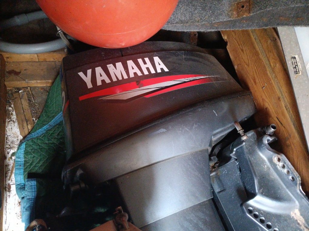 50 Hp Yamaha, Trim/ Tilt, Ss Prop, Controls, EXCELLENT MOTOR