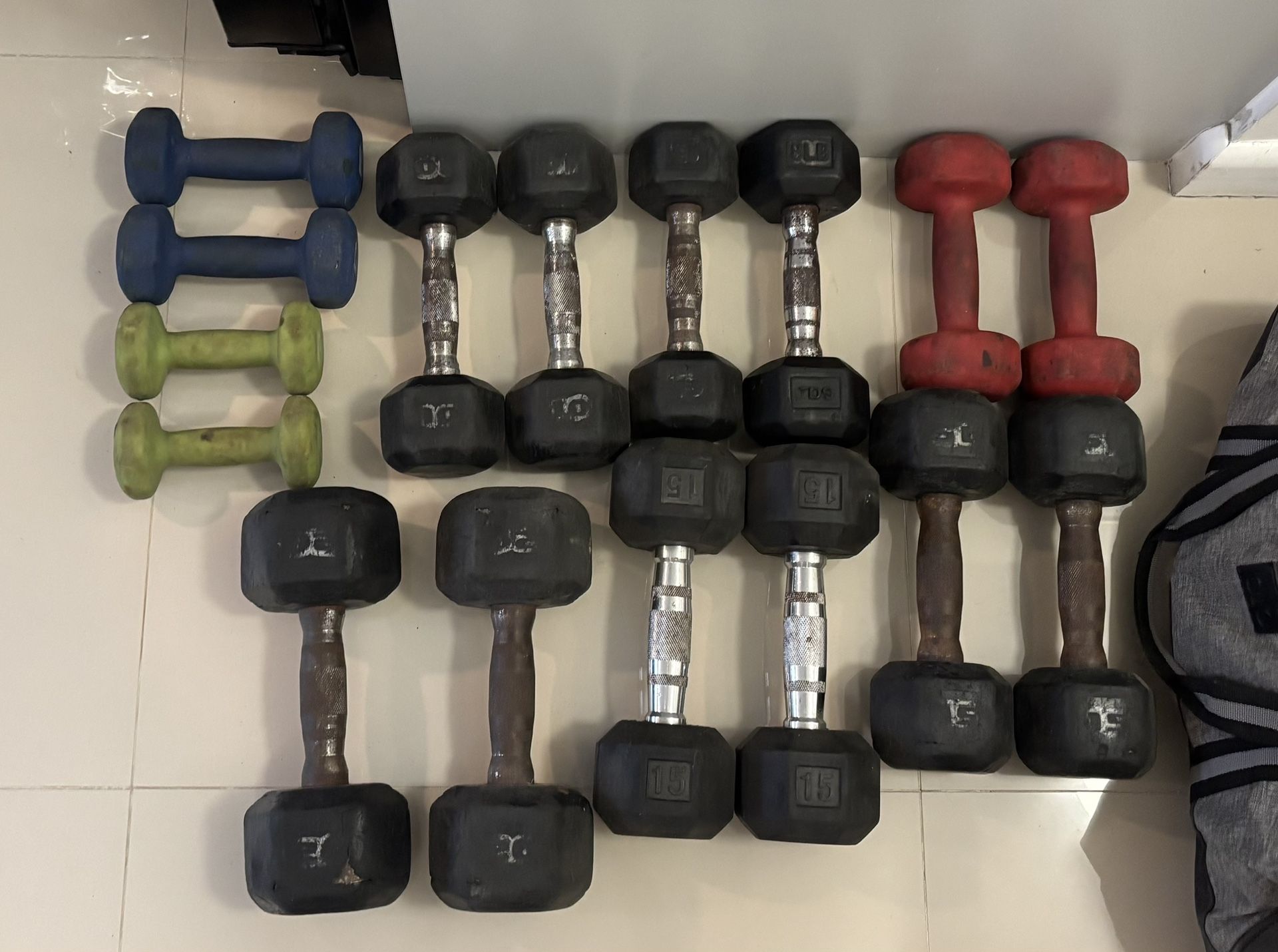 Lot Of Dumbbells Selling $1 x lb  