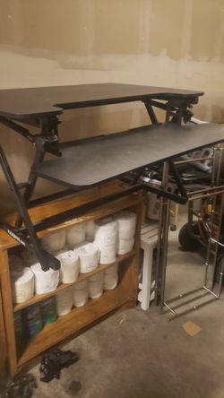 Flexispot Adjustable Standing Desk Riser With Removable Keyboardtray