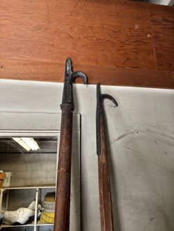Antique Cant Hook and Timber Hook Tools