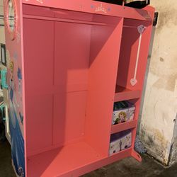 Disney Princess Dress & Play Boutique - Pretend Play Costume Storage Closet/Wardrobe