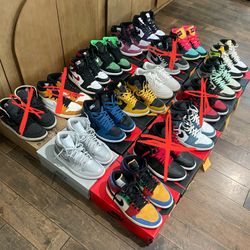 Jordan 1’s 9.5/10/10.5 Prices in description