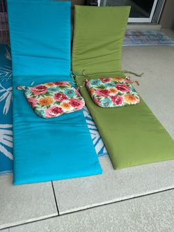 Outdoor cushions
