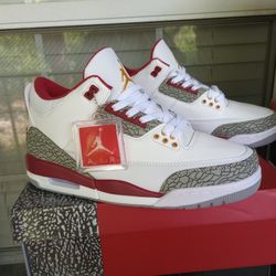 Cardinal Red Threes Size 10