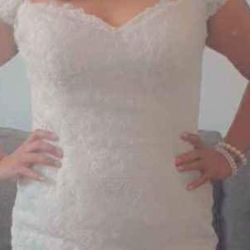 2x Mermaid Wedding Dress