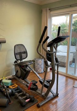 Elliptical & Exercise Bike