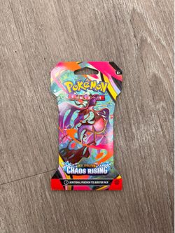 mega evolution chaos rising booster pack