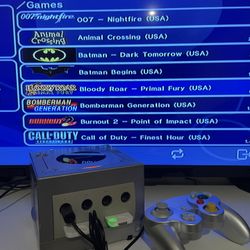 Nintendo GameCube With Games 