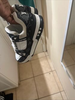 Louis Vuitton Trainer Sneakers Black/White