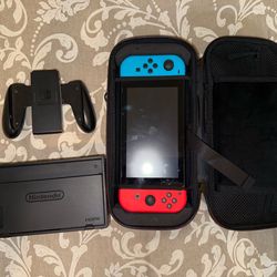 Nintendo Switch with 2 Games
