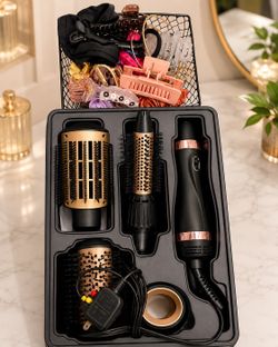 Hair Styling Kit with Multiple Attachments