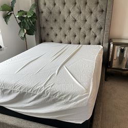 Queen Quilted Bed Frame