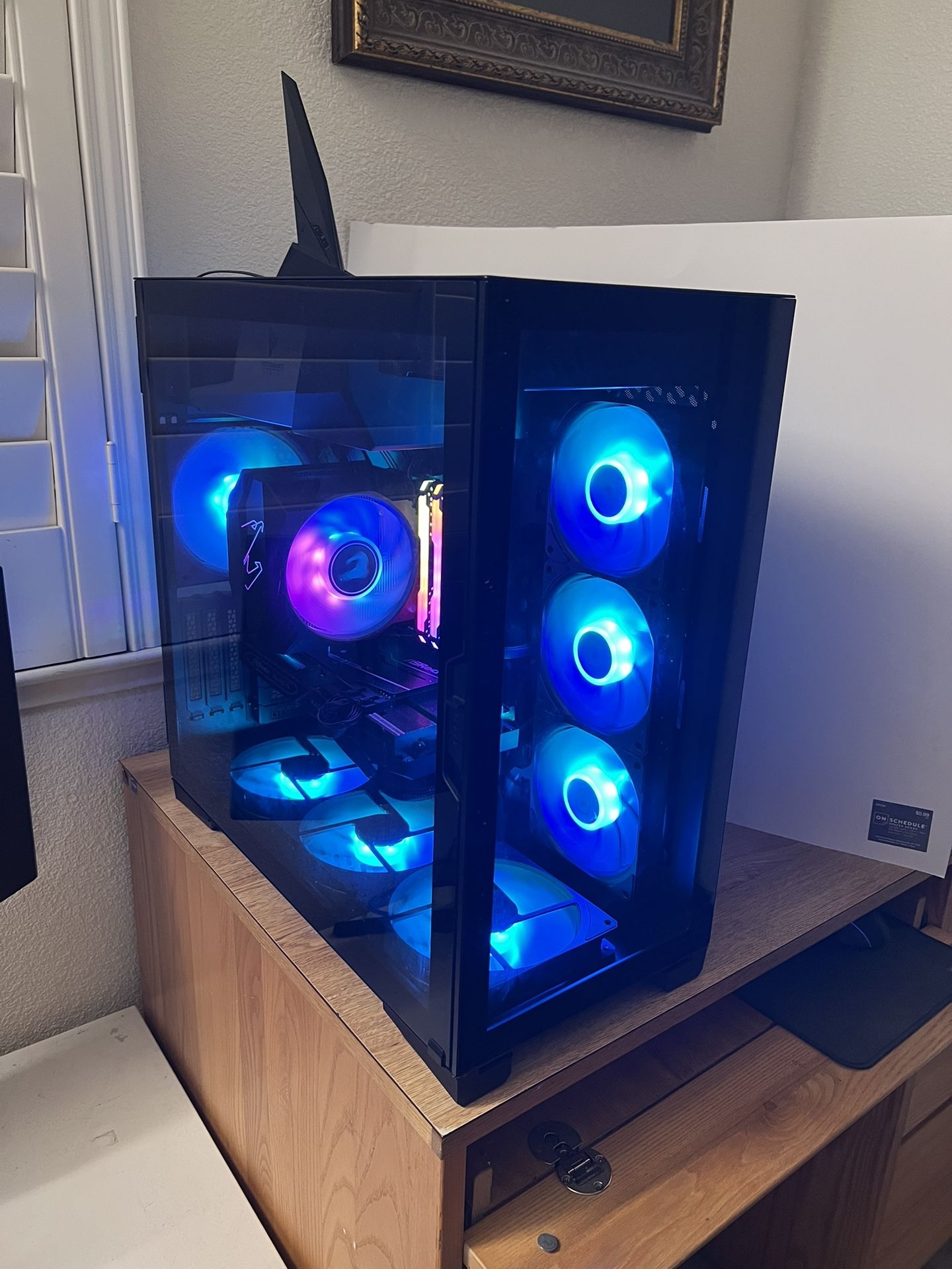 Gaming PC Ryzen 7 5800X 32GB 1TB M.2 RX 6700XT  WiFi Bluetooth windows 11