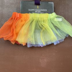 Halloween Tutu Skirt Pet Costumes  Dog Cat.