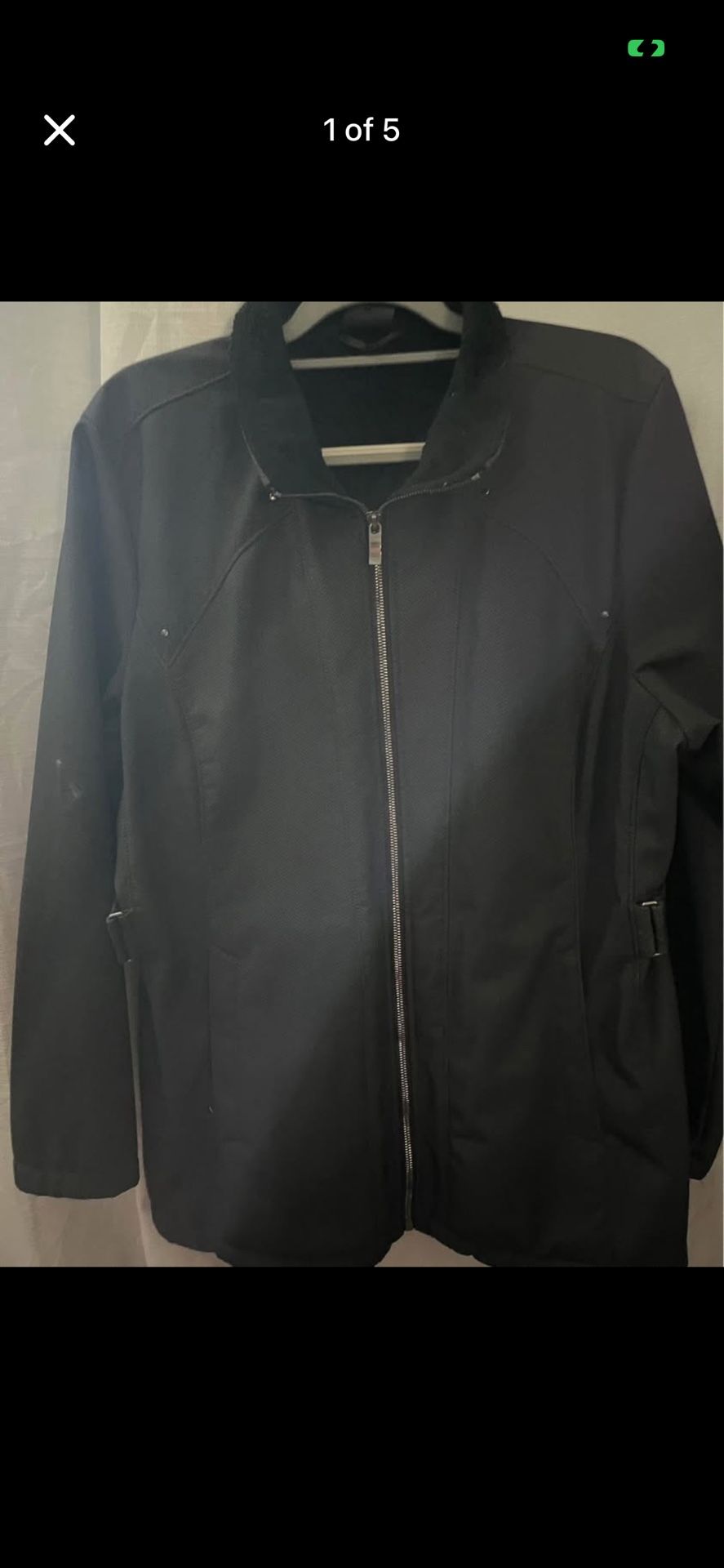 Women’s size XXl xeroposur black jacket
