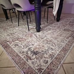 Washable Rug 117”x91”