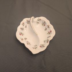 Floral Porcelain Dish