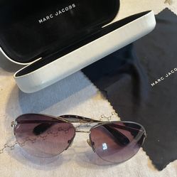 Women’s  Marc Jacobs Aviator Sunglasses