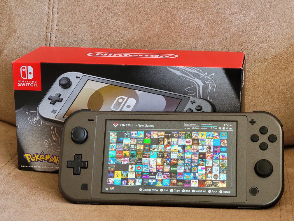 Brand New Nintendo Switch Lite Special Edition (MODDED) with 256G